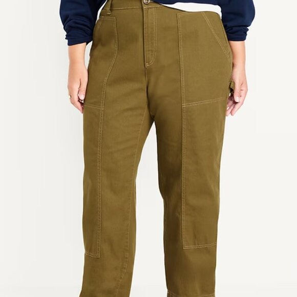Old Navy - High-Waisted Utility Pants - Picture 7 of 9